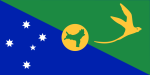 Karácsony-sziget zászlaja