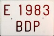 E 1983/BDP