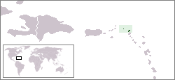 Anguilla elhelyezkedése