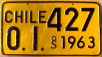 CHILE 427/O.I.*1963