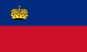 Liechtenstein zászlaja